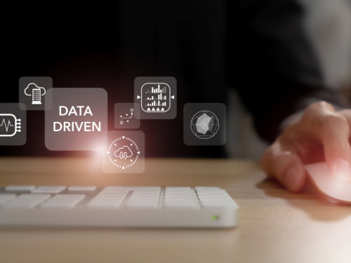 data and analytics concept